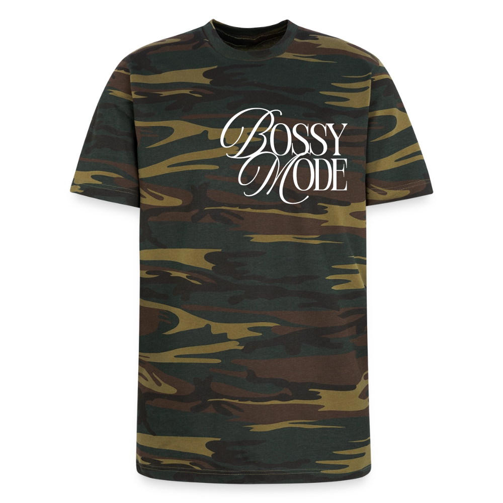 Unisex Camo Tee - green camo