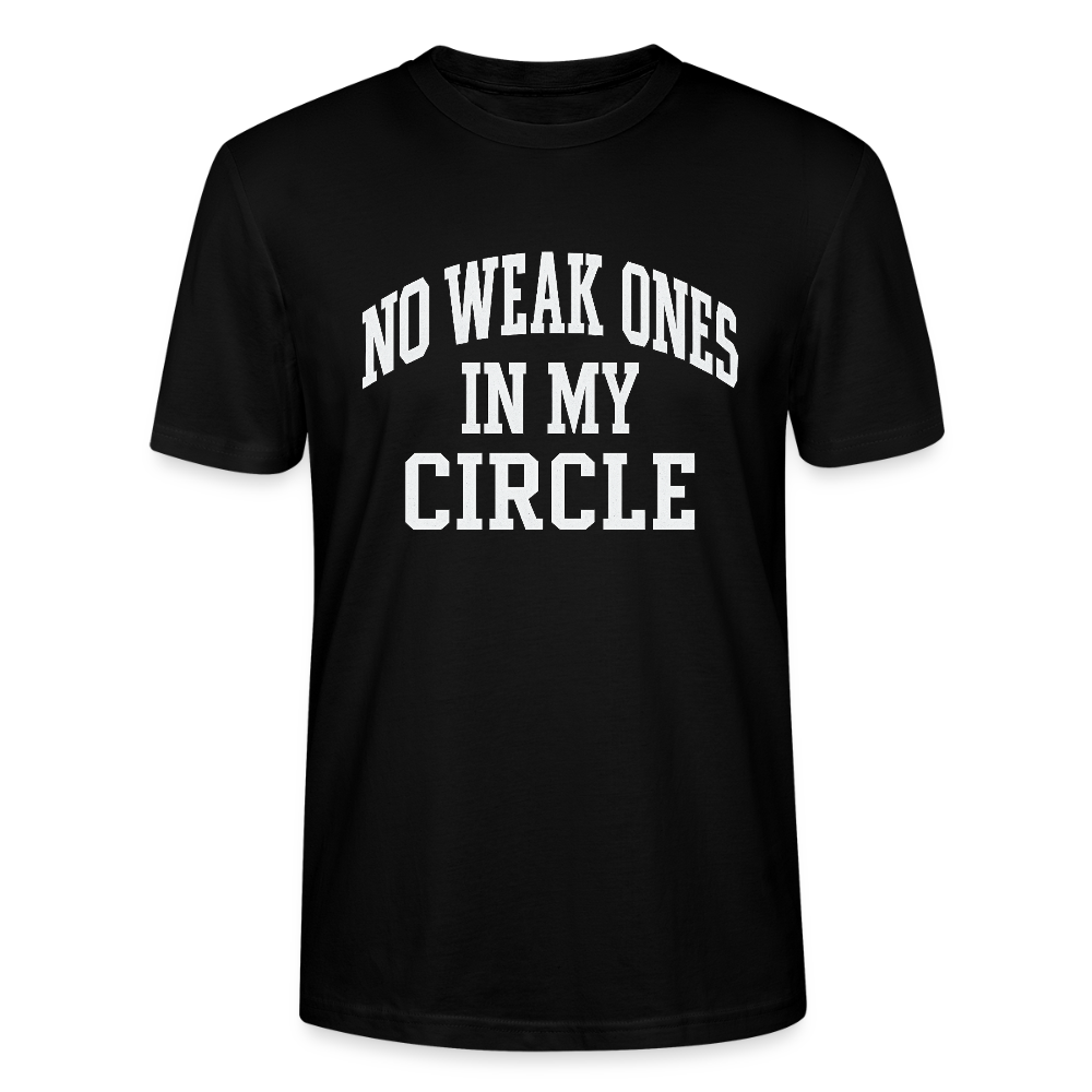 NO WEAK ONES IN MY CIRCLE. - black