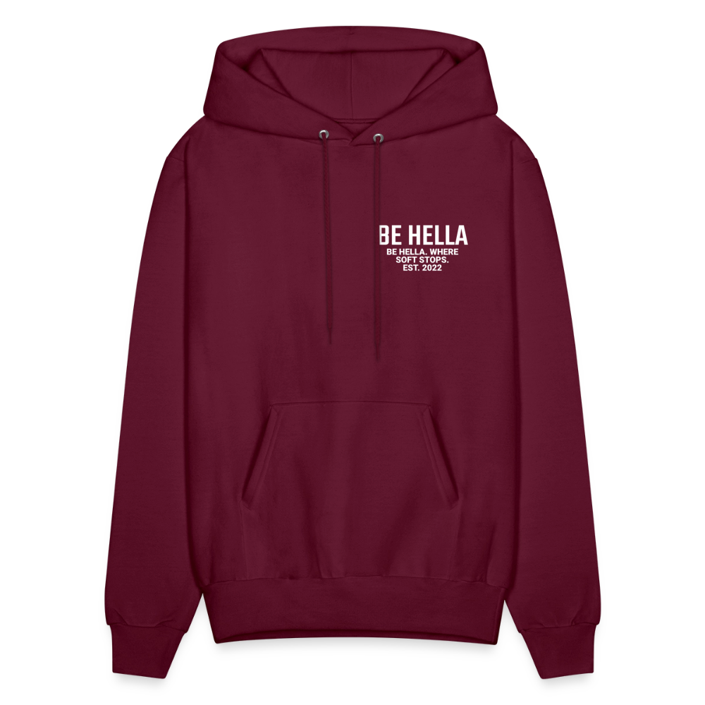 ONLY THE COLD SURVIVE. - burgundy