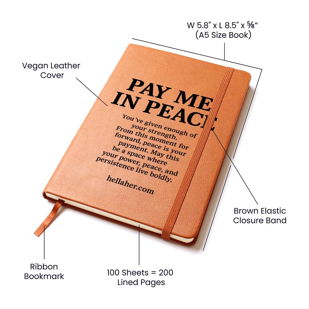 PAY ME IN PEACE