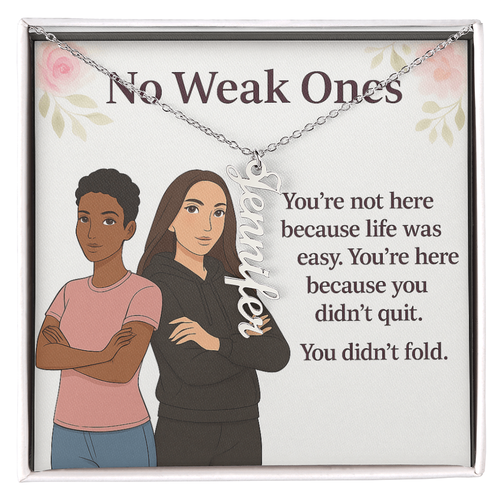 NO WEAK ONES