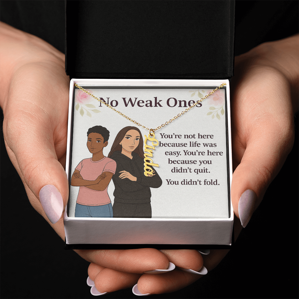 NO WEAK ONES
