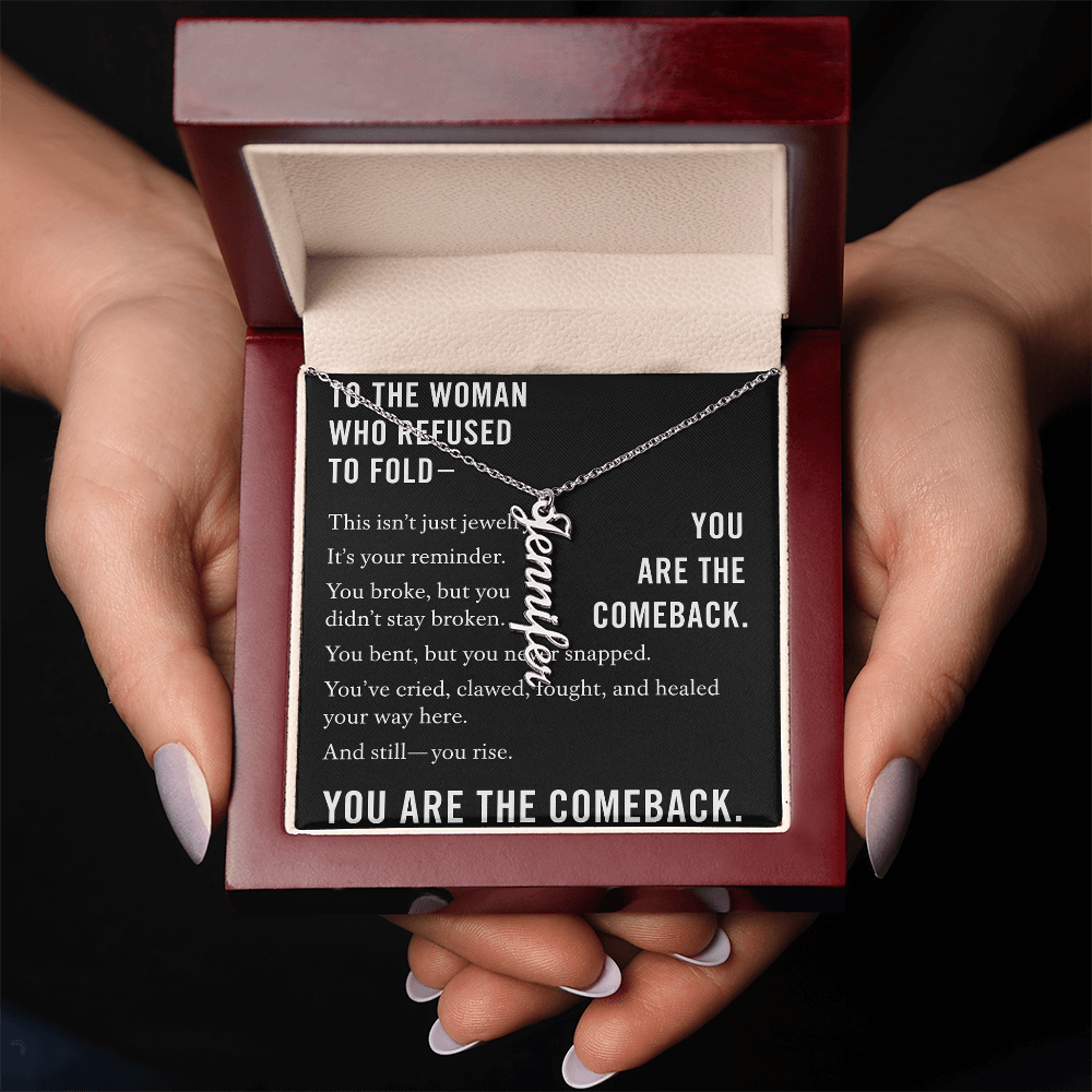 TO THE WOMAN WHO REFUSED TO FOLD