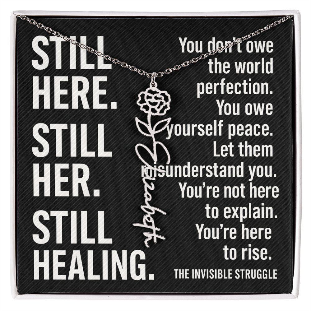 STILL HER . STILL HER. STILL HEALING.