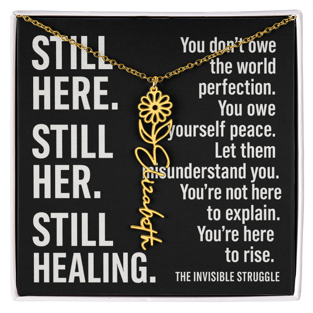 STILL HER . STILL HER. STILL HEALING.