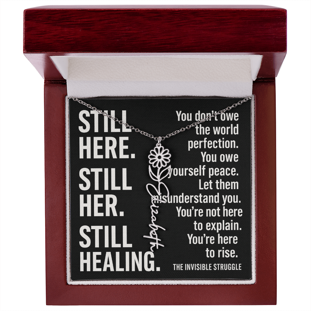 STILL HER . STILL HER. STILL HEALING.