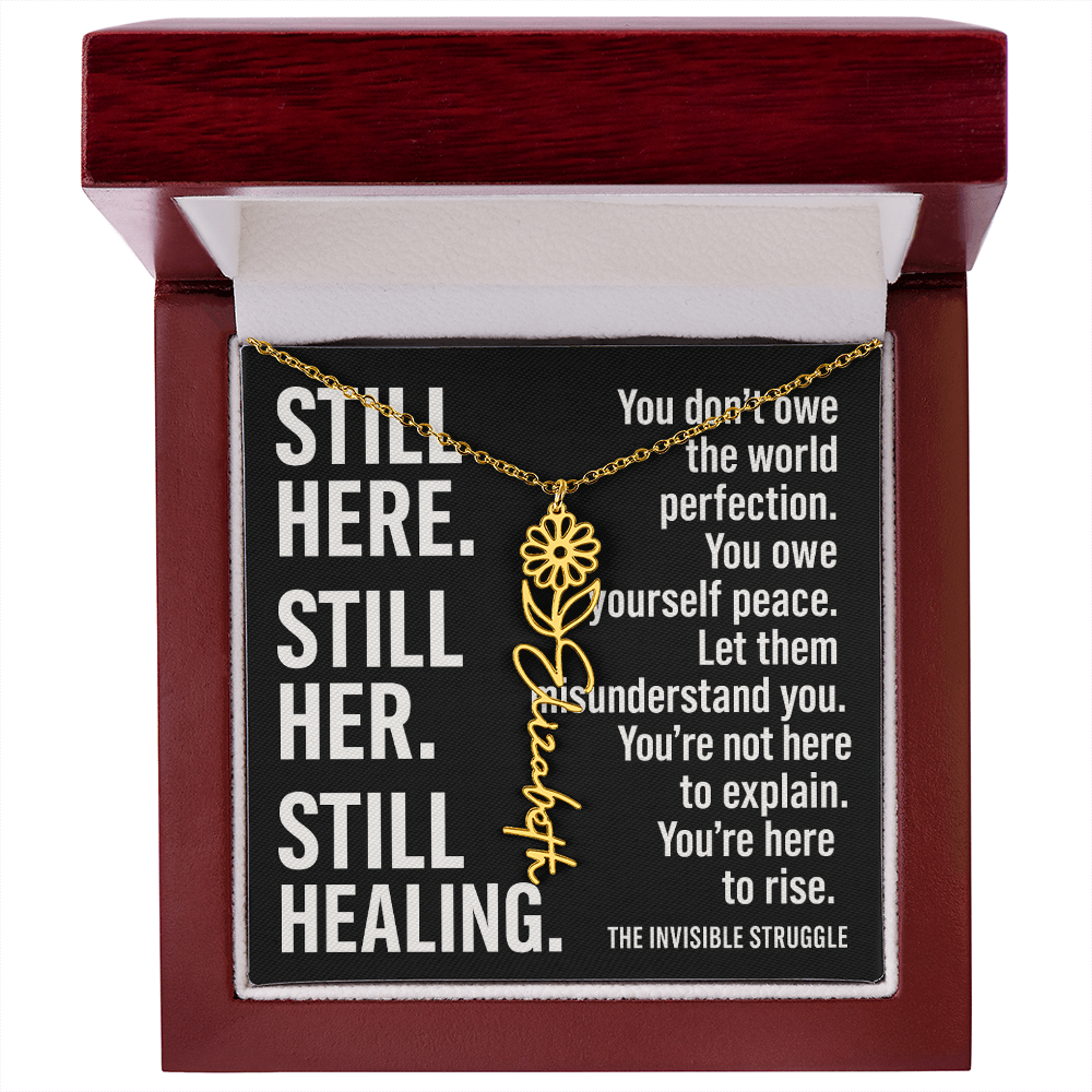 STILL HER . STILL HER. STILL HEALING.