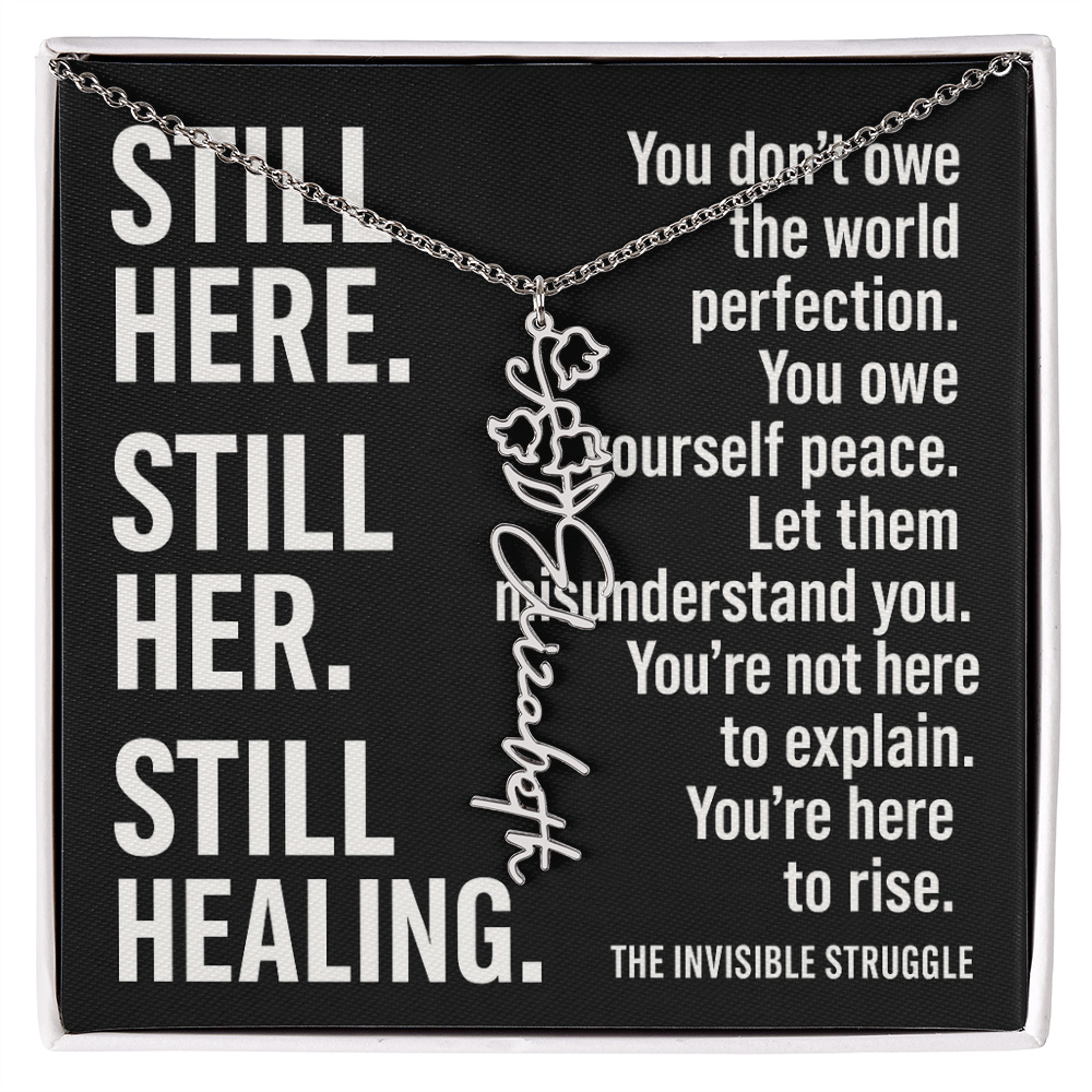 STILL HER . STILL HER. STILL HEALING.