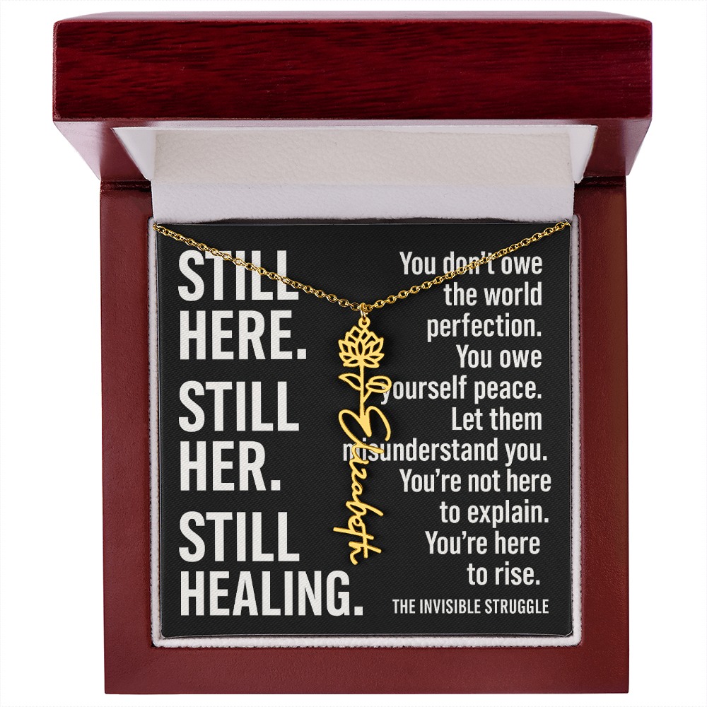 STILL HER . STILL HER. STILL HEALING.