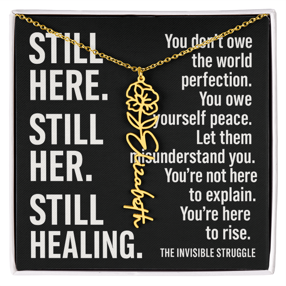 STILL HER . STILL HER. STILL HEALING.