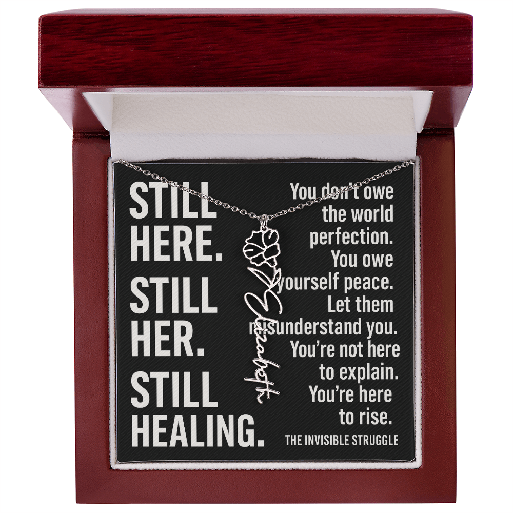 STILL HER . STILL HER. STILL HEALING.
