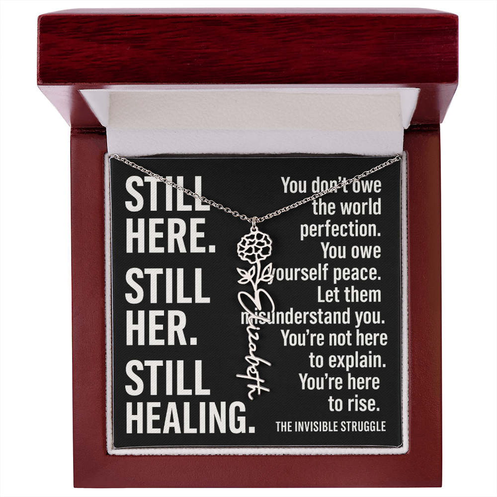 STILL HER . STILL HER. STILL HEALING.