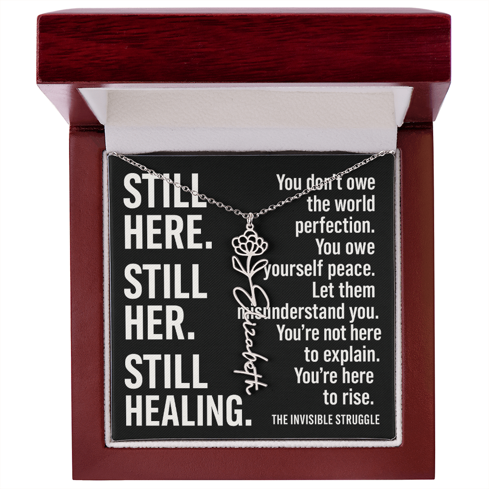 STILL HER . STILL HER. STILL HEALING.