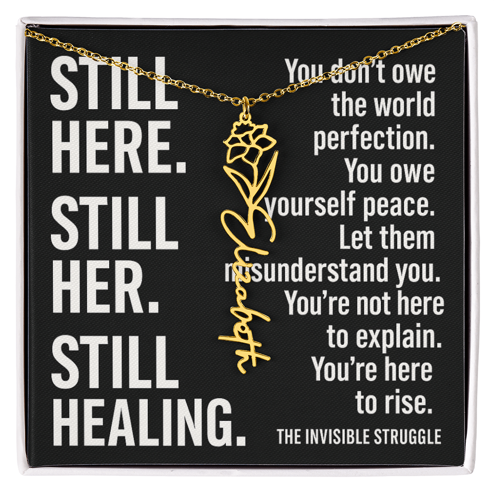 STILL HER . STILL HER. STILL HEALING.