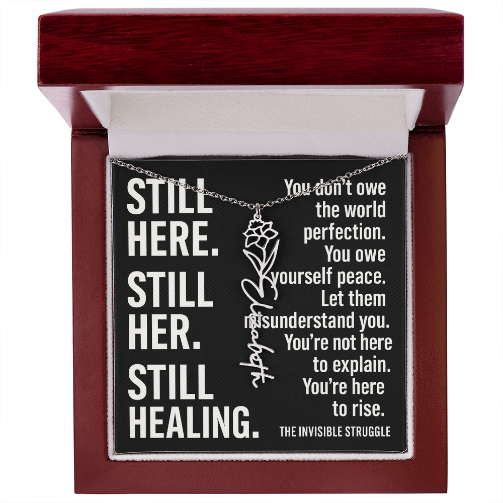 STILL HER . STILL HER. STILL HEALING.