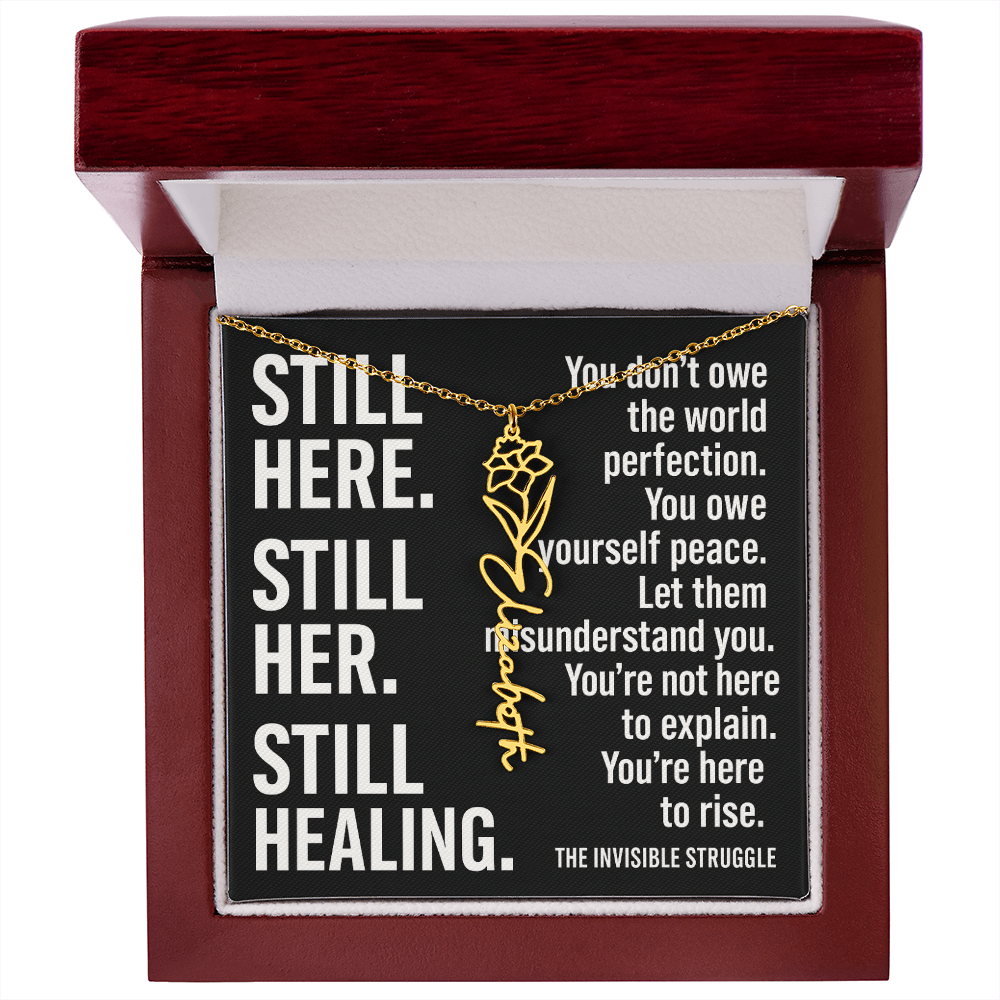 STILL HER . STILL HER. STILL HEALING.