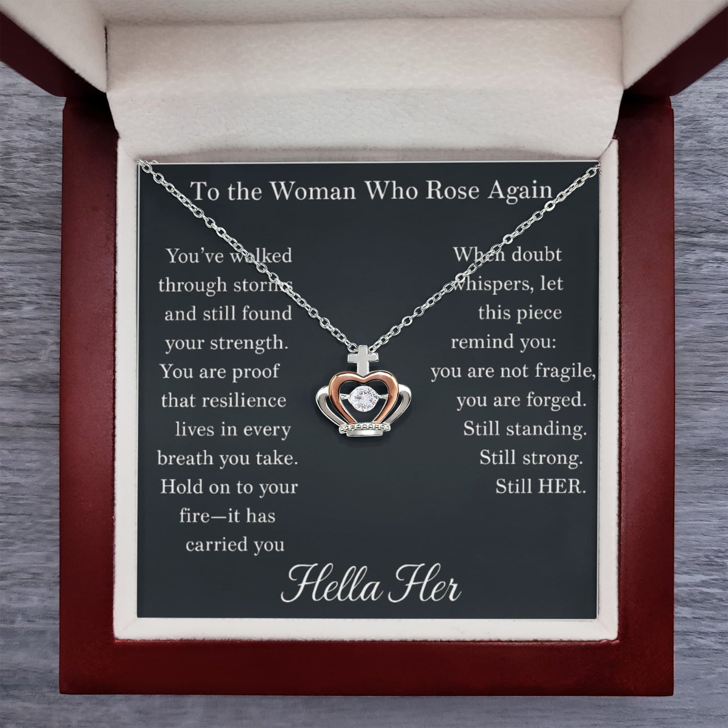 To the Woman Who Rose Again