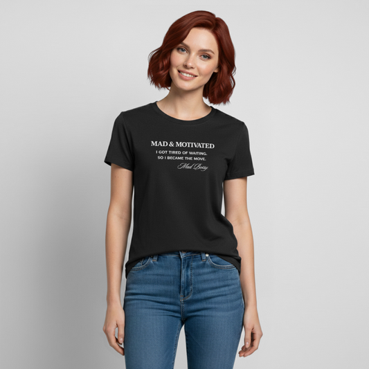 MAD & MOTIVATED. - black