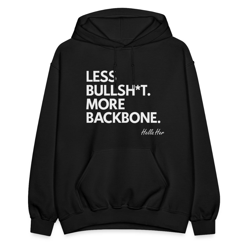Less bullsh*t. More backbone. - black
