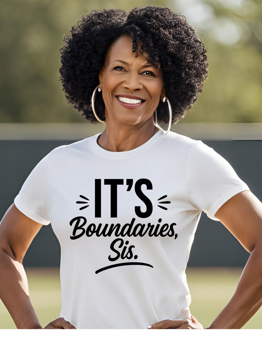 IT'S BOUNDARIES SIS.