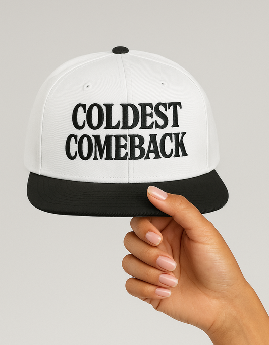 COLDEST COMEBACK Snapback Hat