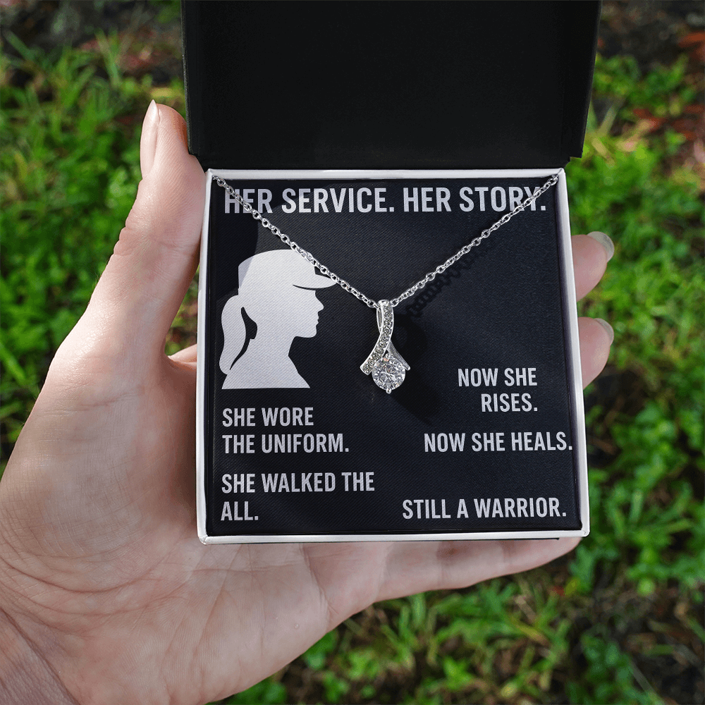 HER SERVICE HER STORY.