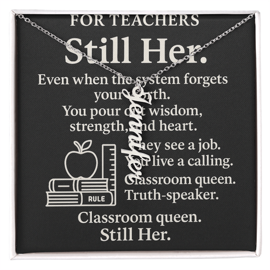 FOR TEACHERS STILL HER